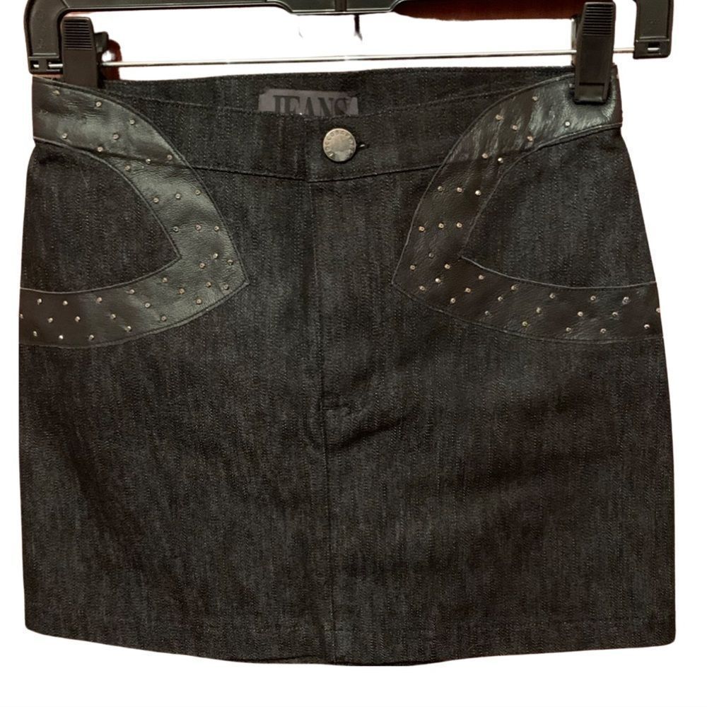 Rocco Borocco mini embellished skirt